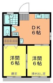 コンシェール敷地 B棟の間取り画像