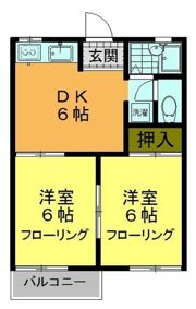 フォーブル富士見台の間取り画像