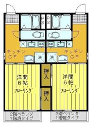サンティール見瀬の間取り画像