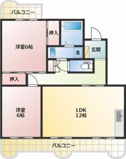 グランヴェール伏見IIの間取り画像