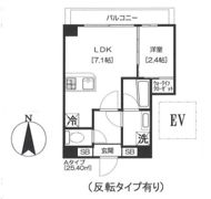 アジールコート芝公園の間取り画像