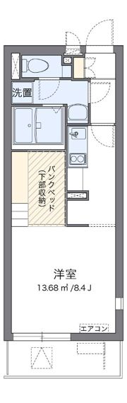 ミランダエレガンスの間取り画像