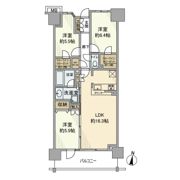 クレストシティ木場の間取り画像