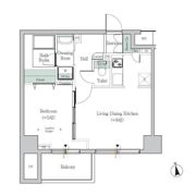 ONE ROOF FLAT TOGOSHIの間取り画像