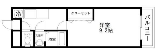 スカイメナーの間取り画像