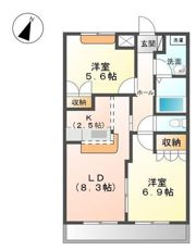サンライズの間取り画像