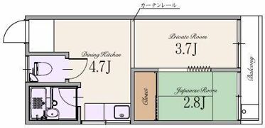 ハウスみやまの間取り画像