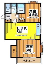 メゾンマヌワールの間取り画像
