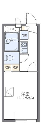 レオパレスアレグリーアの間取り画像