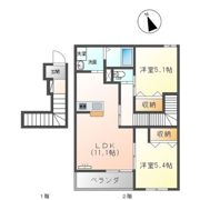 ローズティアラの間取り画像
