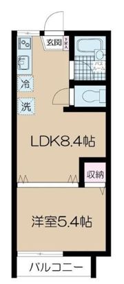 マンハイム西落合の間取り画像