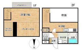 オーパスⅠの間取り画像