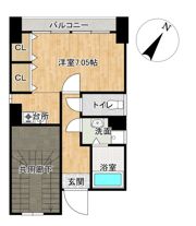島瀬ビルの間取り画像