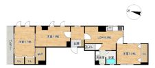 島瀬ビルの間取り画像