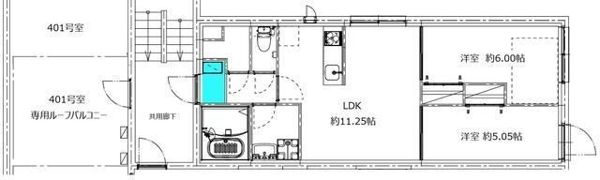 モンテパラッツォ大森山王の間取り画像