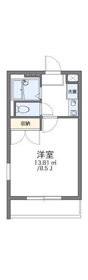 レオパレスヤマトの間取り画像
