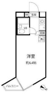 エスポワール中目黒の間取り画像