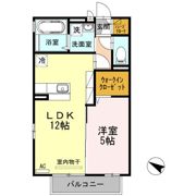 フローラルセントルージュの間取り画像