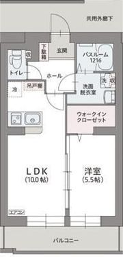 リデンテの間取り画像