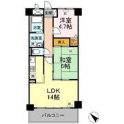 モニュメントスクウェア 壱番館の間取り画像