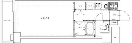 ドミシールカワイの間取り画像