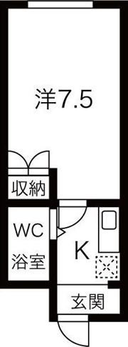 エクセレント羽衣の間取り画像