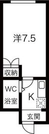 エクセレント羽衣の間取り画像