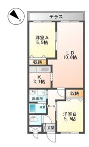 TOWAの間取り画像