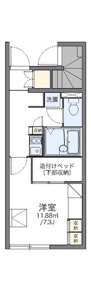 レオパレスアークの間取り画像