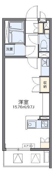 レオネクストフィオーレの間取り画像