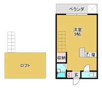 コンフォート岡の間取り画像