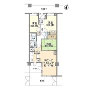 東急ドエル・アルス横浜野毛坂の間取り画像