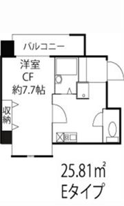 ドミール初台の間取り画像