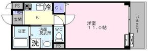メゾンなか2の間取り画像