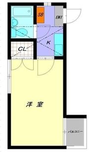 サンクレアBの間取り画像