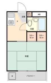 メゾン秀の間取り画像