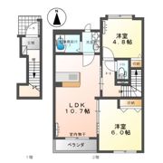 ディアフォレストⅡの間取り画像