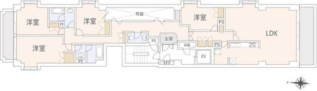 LEREVE三番町の間取り画像