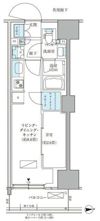 パークアクシス品川天王洲アイルの間取り画像