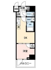 マイナビSTAY新宿早稲田の間取り画像