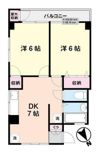 コーポ橘の間取り画像