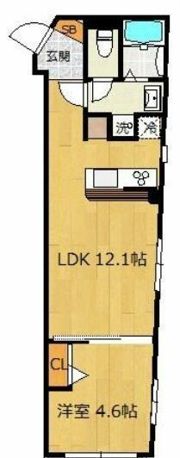 中野レーベルの間取り画像