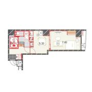 オーパスホームズ八丁堀の間取り画像