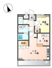 アールヴェイラCの間取り画像