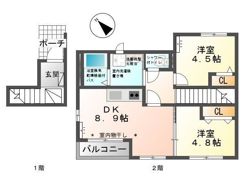 ユーパーク和（なごみ）の間取り画像