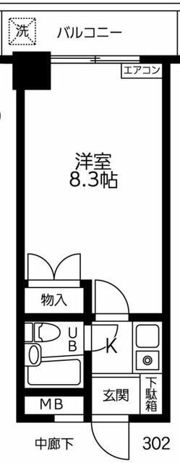 牧野ビルの間取り画像