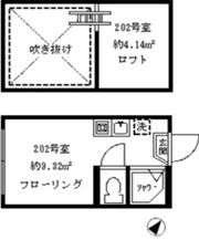 フェリスフルートの間取り画像