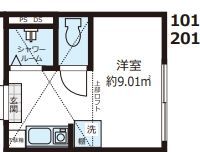Le Confo荻窪の間取り画像