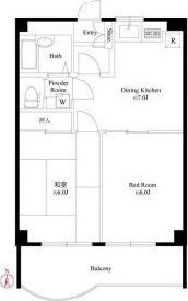 シーズ・レジデンス永福町パレスの間取り画像