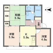 イースト コートの間取り画像